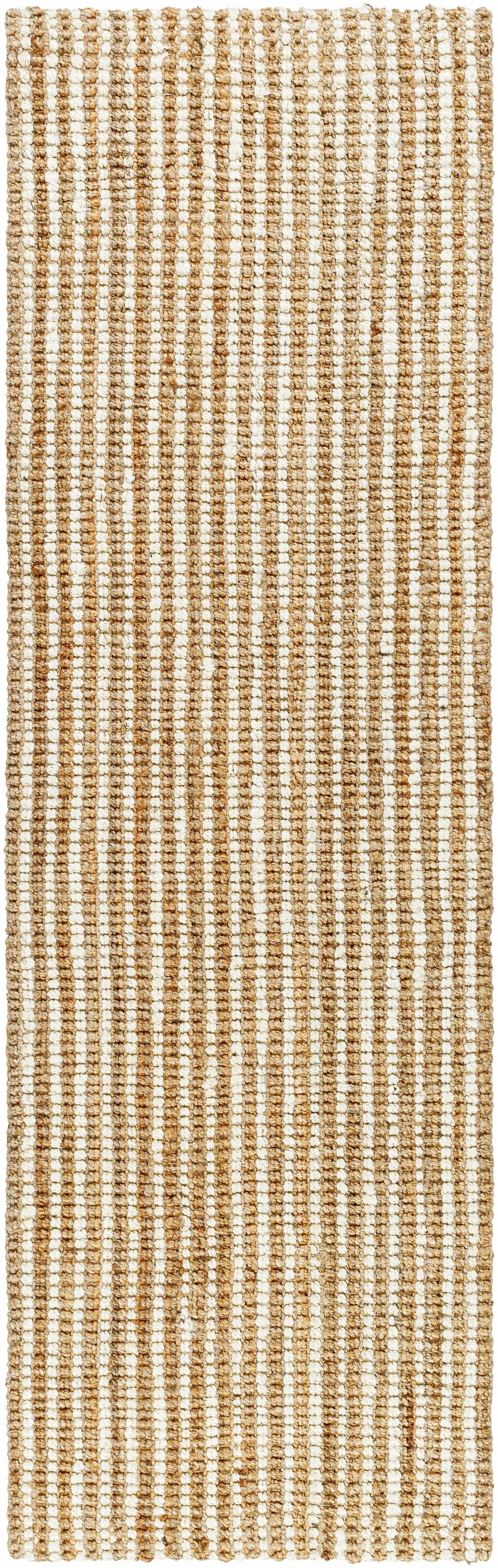 Alfombra de yute color camello Ambel