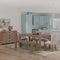 Mesa de comedor Seashore, color natural antiguo