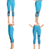 Sea You Soon Capri Leggings with Turtle - Pockets