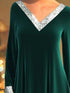 Relaxed Fit Lace Trim T-Shirt