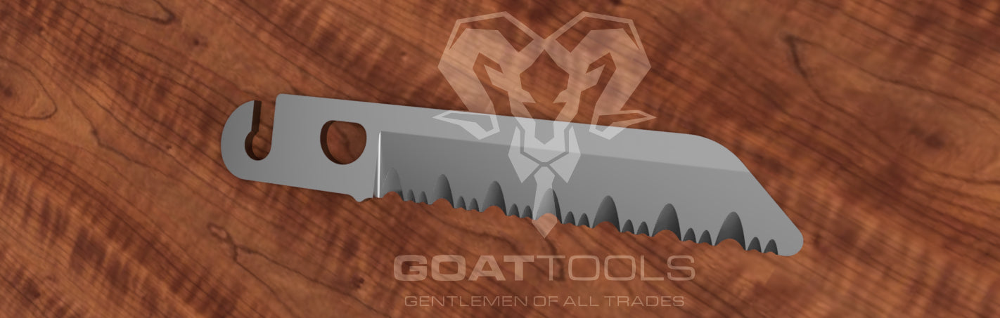 Hot-Swappable Modular Multi Tool -Serrated Blade