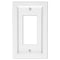 Placa de pared de 1 balancín de composite blanco Shaker