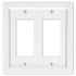 Placa de pared Shaker White Wood - 2 balancines