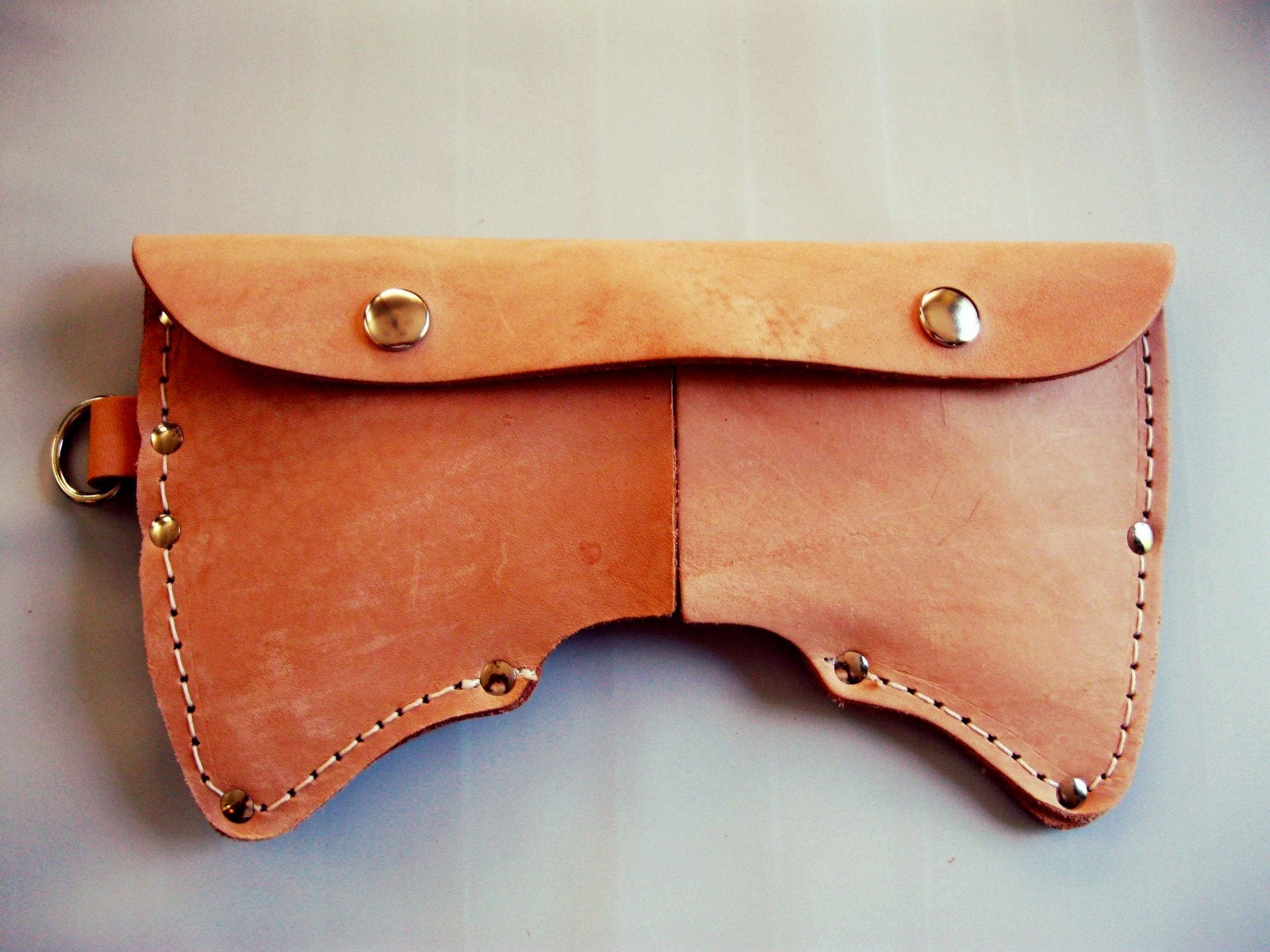 Cruiser Axe Sheath 2.5 lb. Double Bit Leather With D- Ring