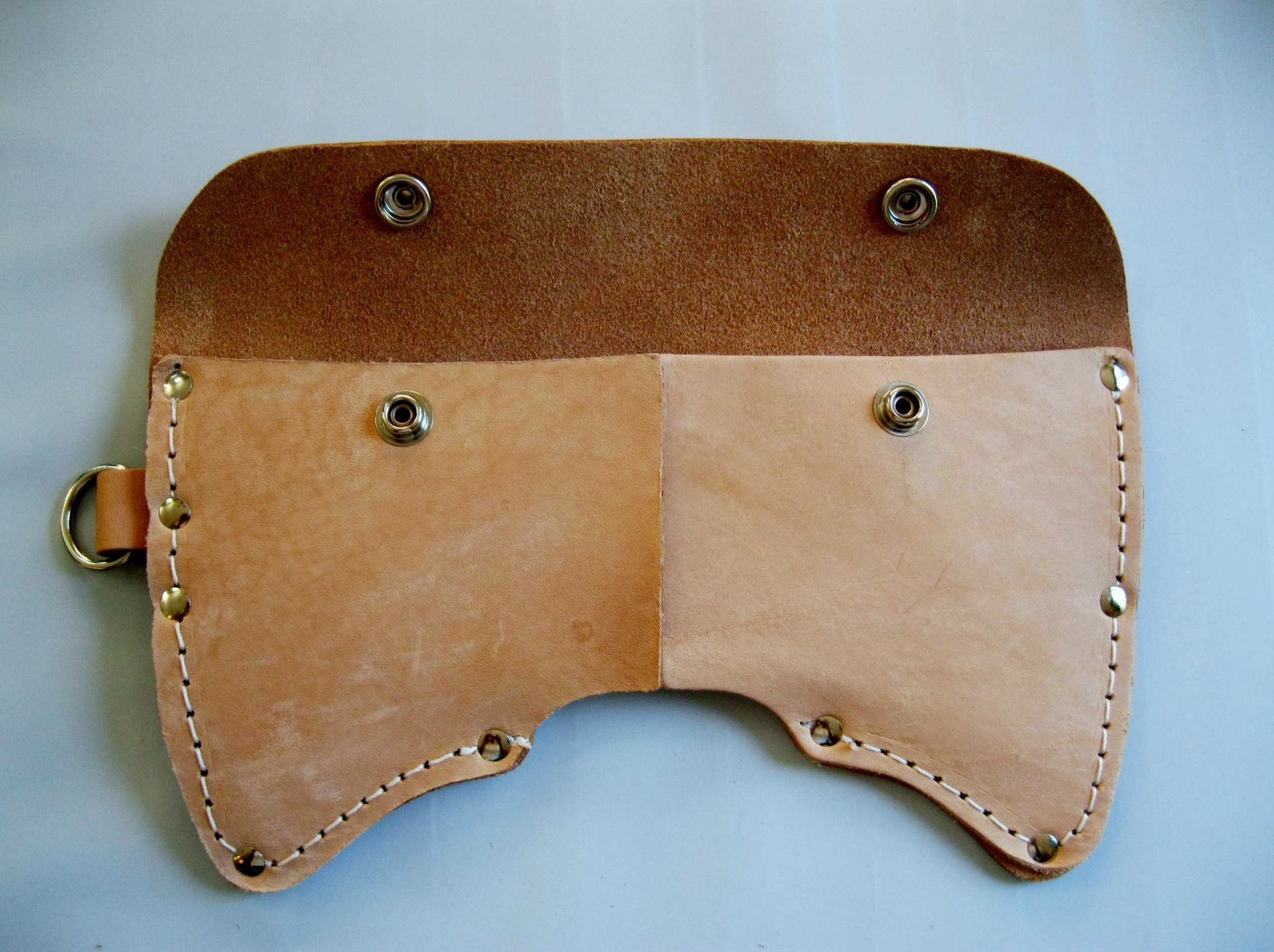 Cruiser Axe Sheath 2.5 lb. Double Bit Leather With D- Ring