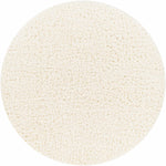 Alfombra de felpa color crema liso Siari
