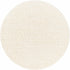Alfombra de felpa color crema liso Siari