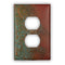 Sierra Copper - 1 placa de pared dúplex
