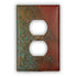 Sierra Copper - 1 placa de pared dúplex