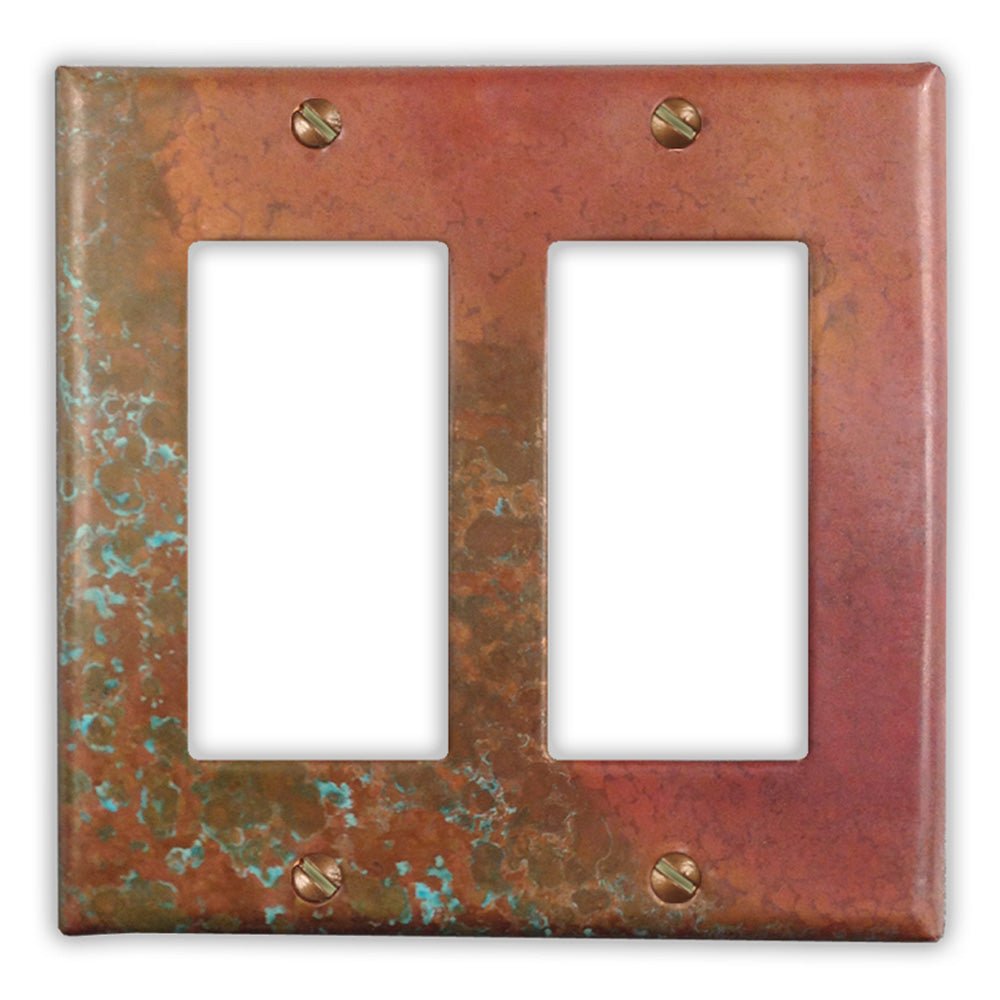 Sierra Copper - Placa de pared de 2 balancines
