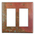 Sierra Copper - Placa de pared de 2 balancines