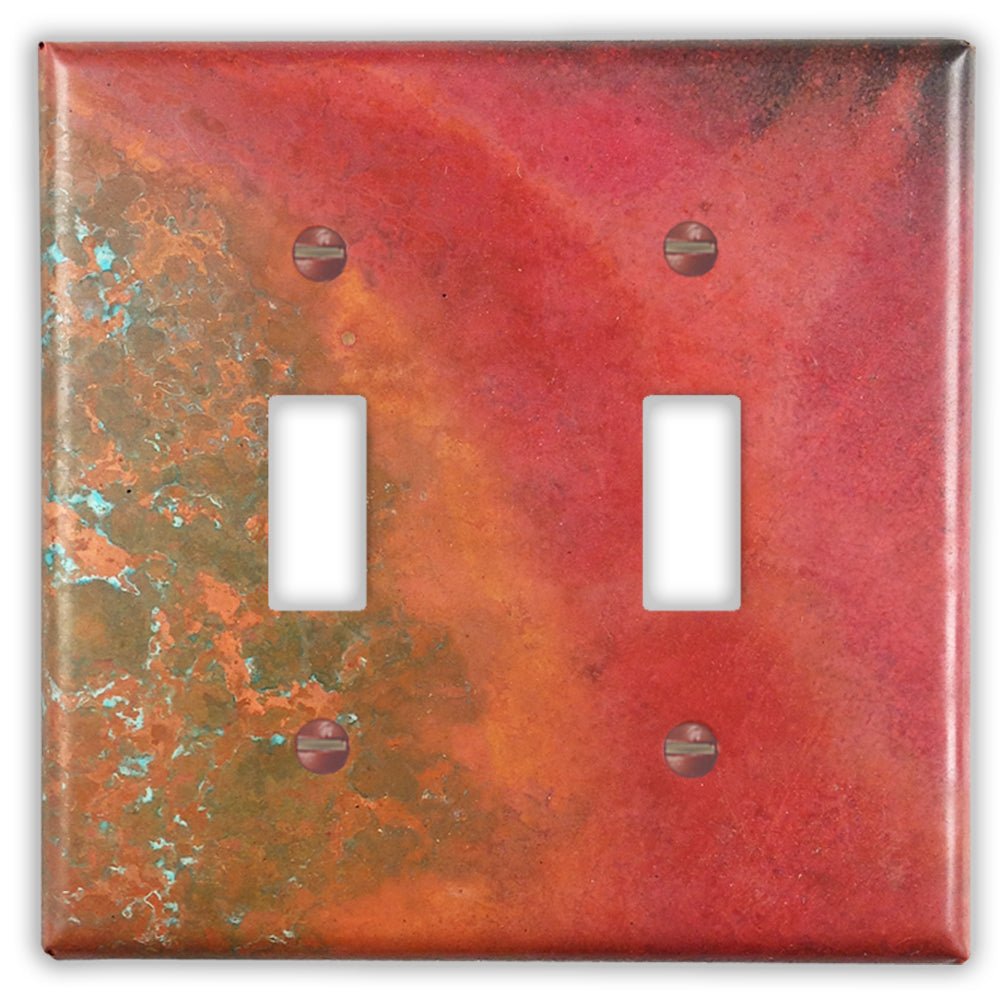 Sierra Copper - Placa de pared con 2 palancas