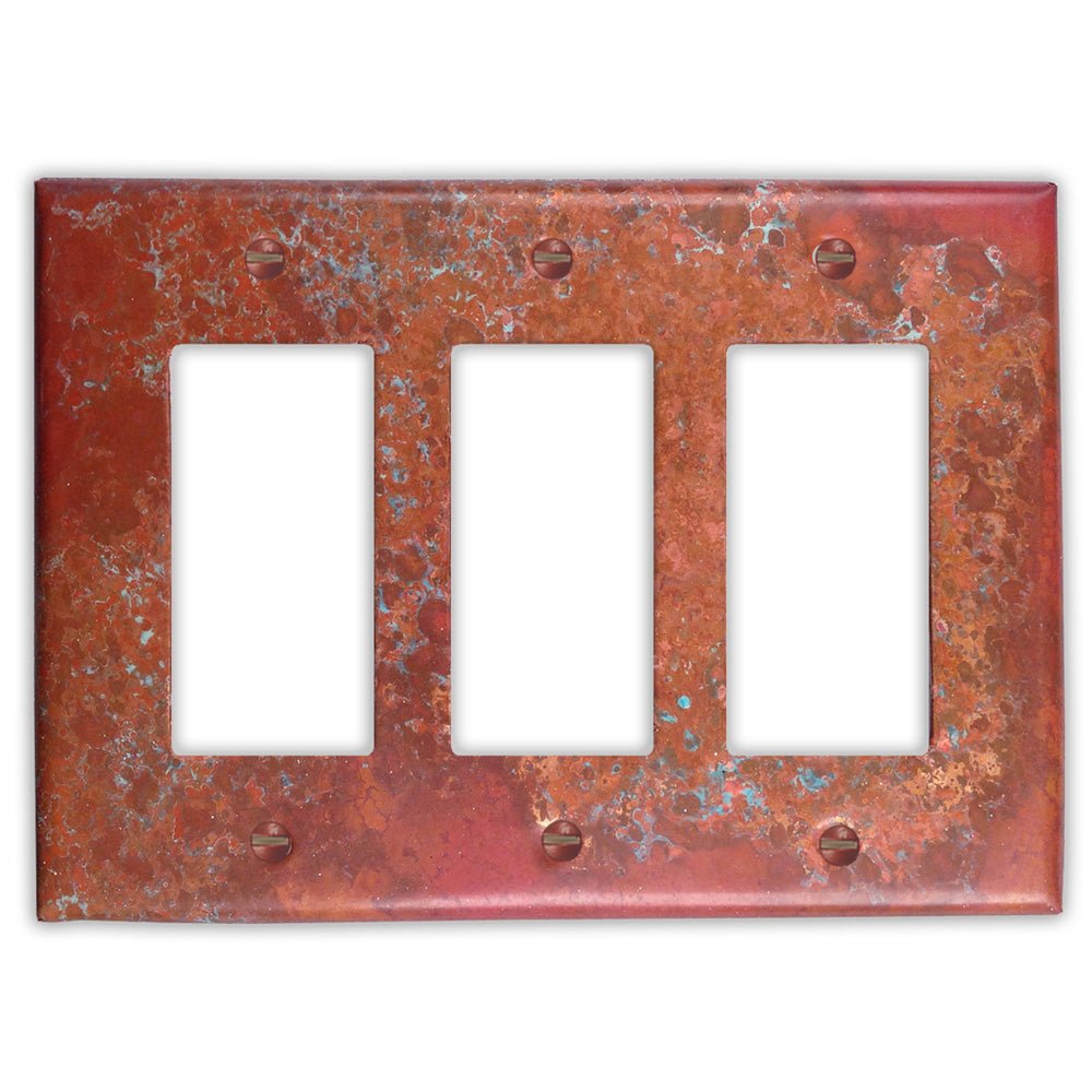 Sierra Copper - Placa de pared de 3 balancines