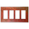 Sierra Copper - Placa de pared de 4 balancines