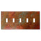 Sierra Copper - Placa de pared con 5 palancas