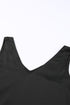 Women's Fashion V Neck Knotted Shoulder Sleeveless Blouse