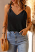 Elegant Knot Detail Sleeveless Blouse