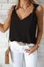 Elegant Knot Detail Sleeveless Blouse