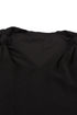 Women's Fashion V Neck Knotted Shoulder Sleeveless Blouse