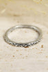 Bohemian Turquoise Rhinestone Ring Collection - Set of 8 Vintage Silver Rings