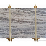Silver Travertine Vein-cut Bookmatching Slabs Filled and Polished - Full Truckload