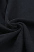 Black Scoop Neck T-Shirt with Puff Sleeves