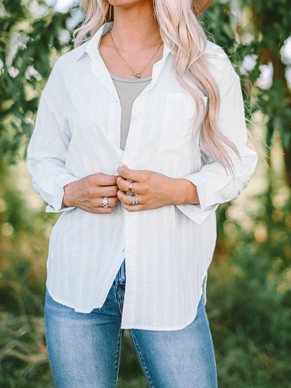 Date Night Striped Shirt