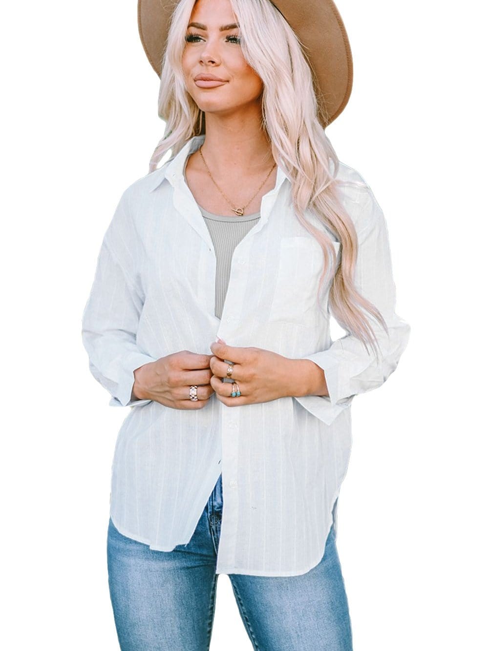 Date Night Striped Shirt