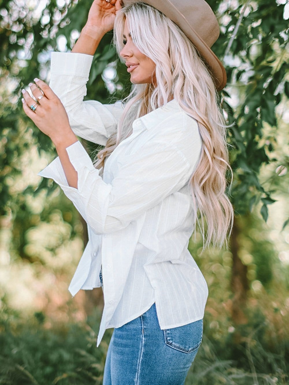 Date Night Striped Shirt