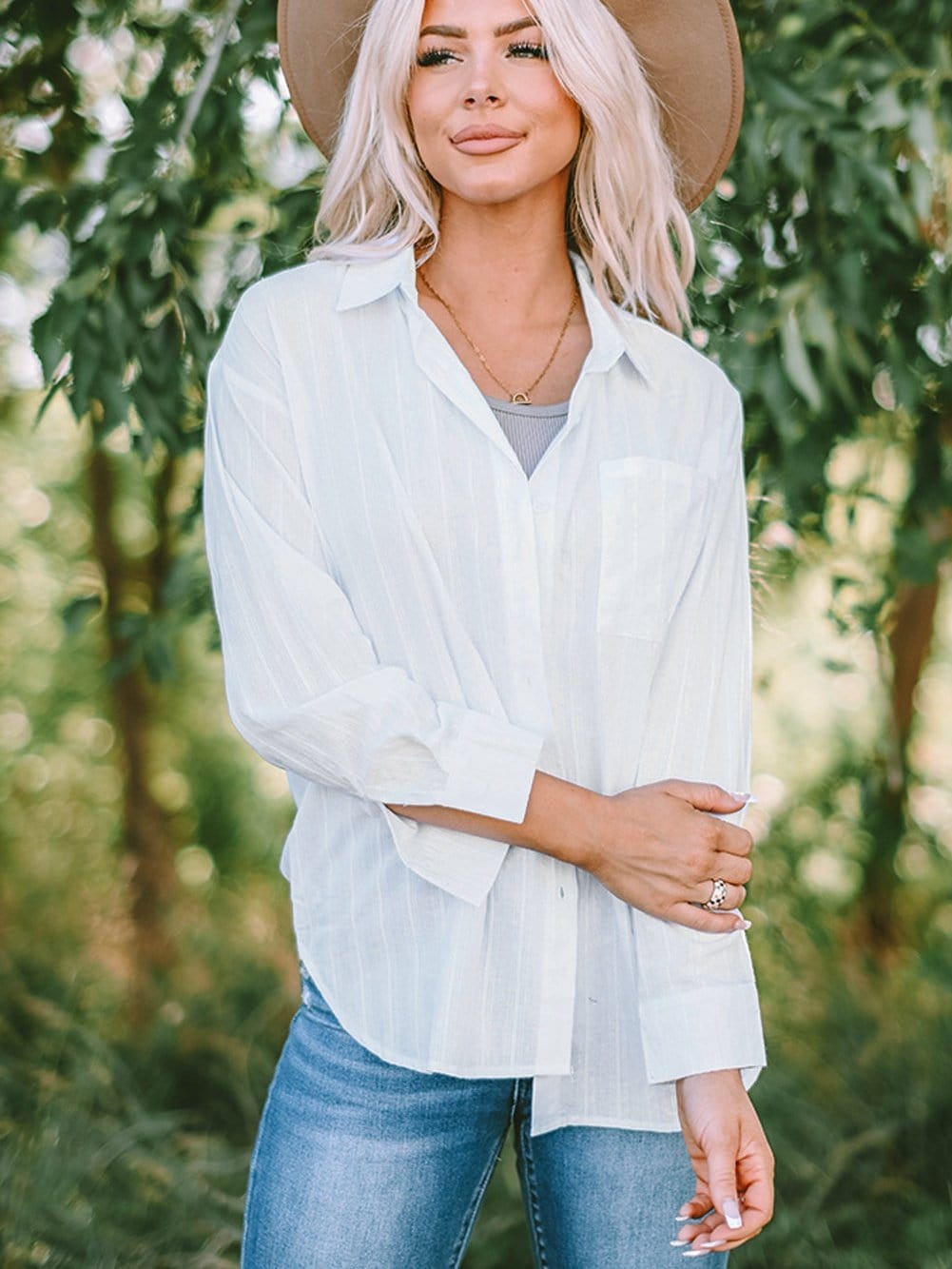 Date Night Striped Shirt
