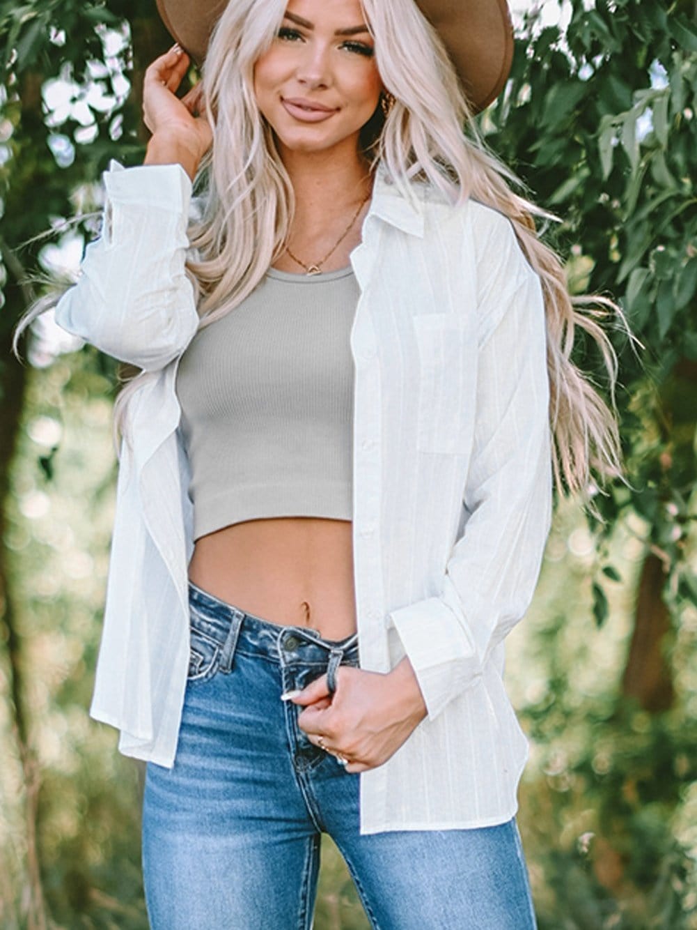 Date Night Striped Shirt