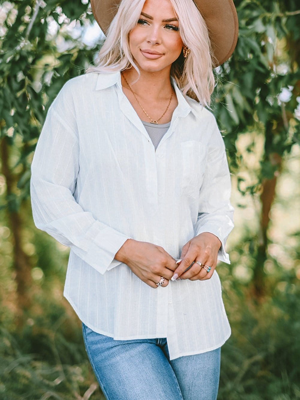Date Night Striped Shirt