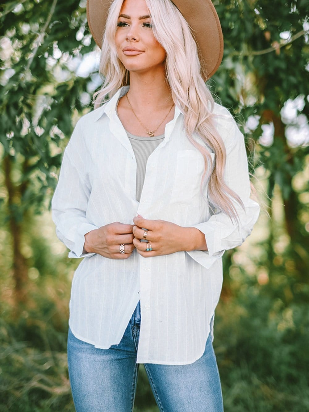 Date Night Striped Shirt