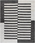 Soren Black&White Jute Area Rug