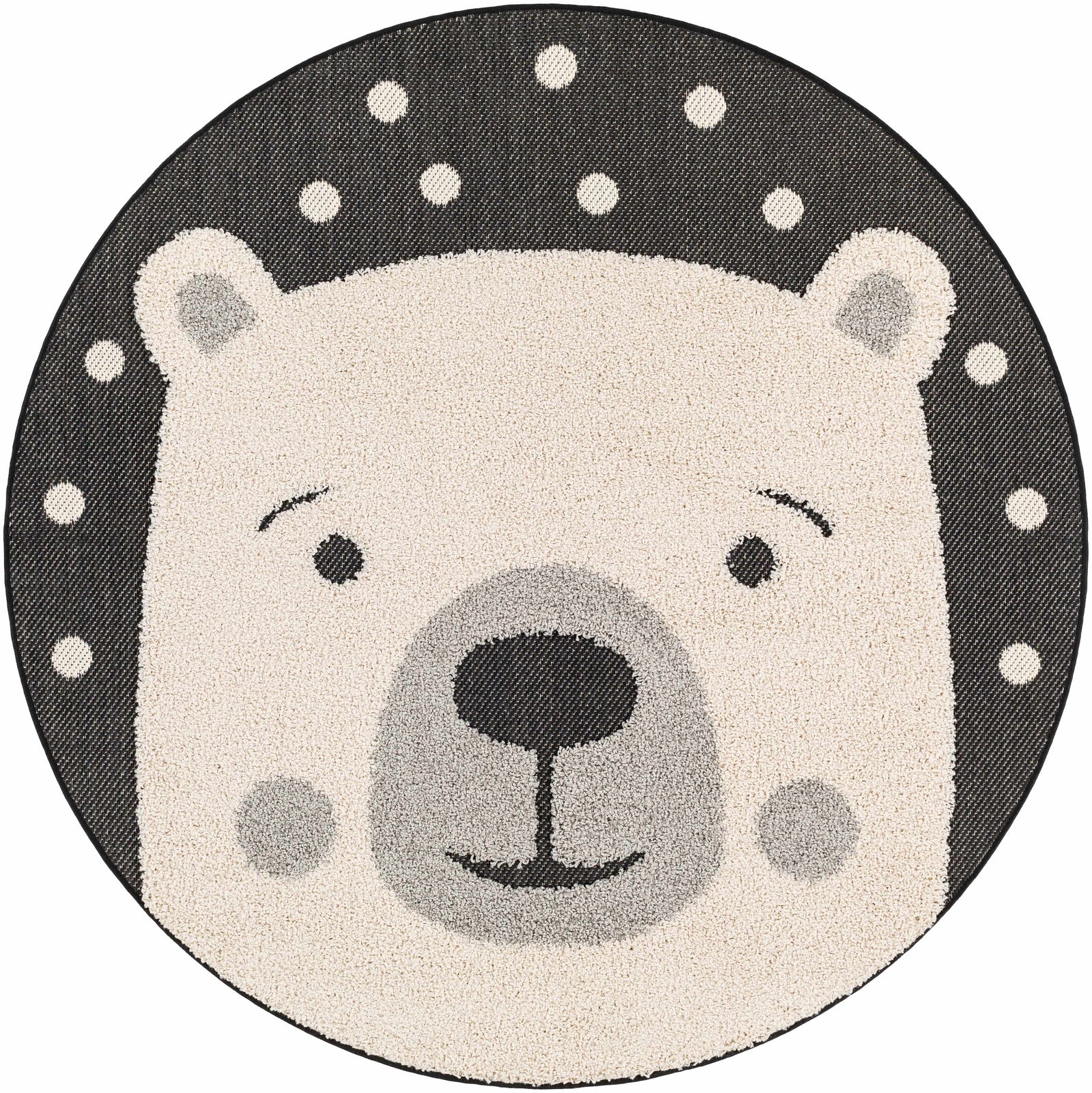 Alfombra infantil con estampado de animales de osos - Liquidación