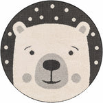 Alfombra infantil con estampado de animales de osos - Liquidación