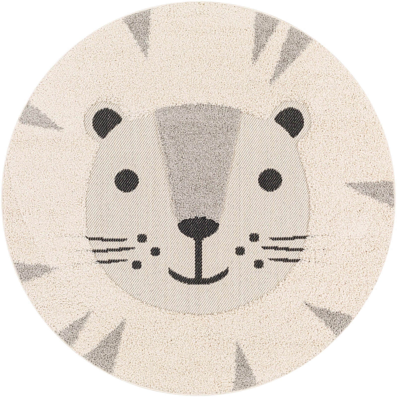 Alfombra infantil con estampado de animales de león - Oferta especial