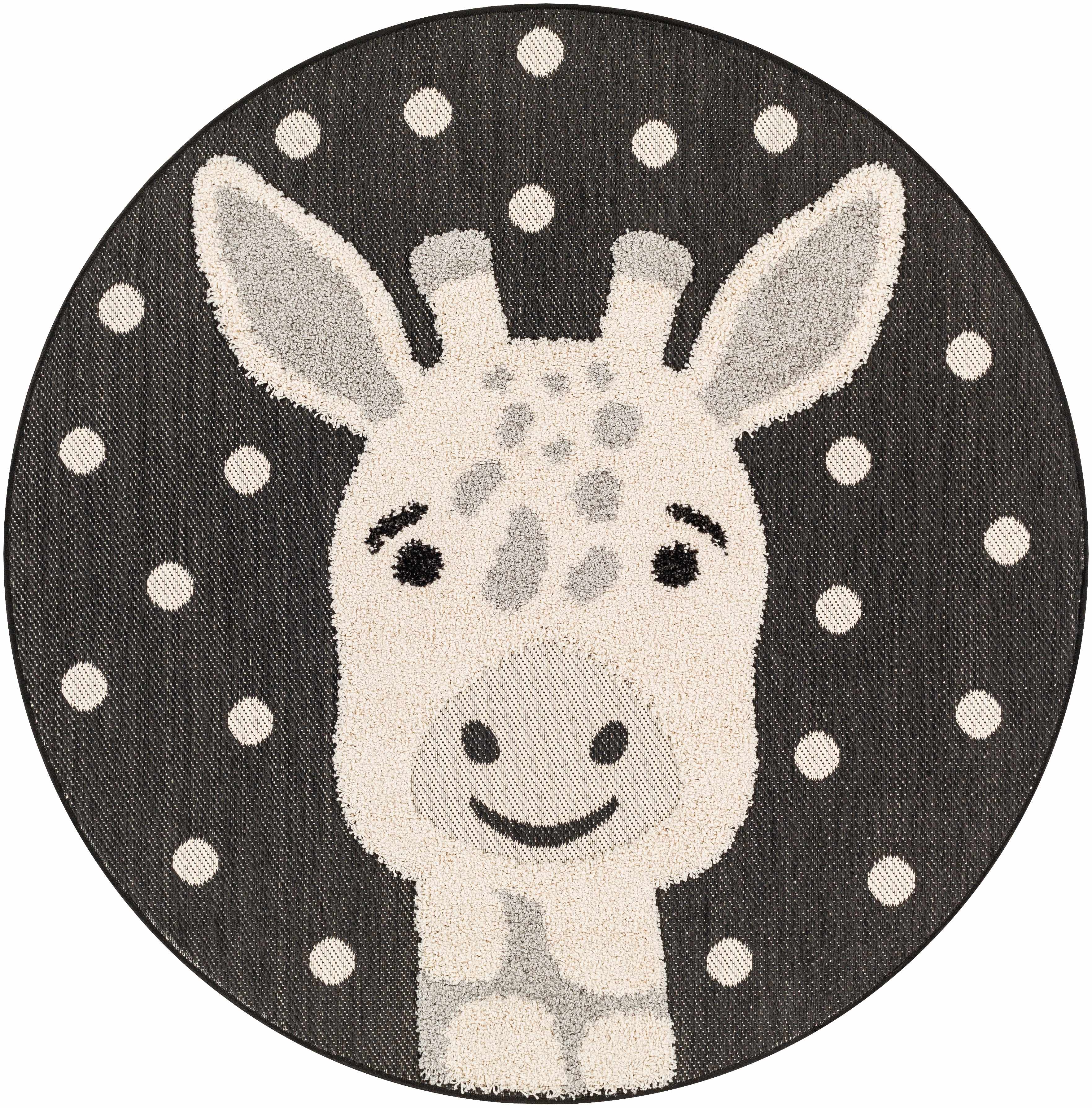 Alfombra infantil con estampado de animales de jirafa - Liquidación