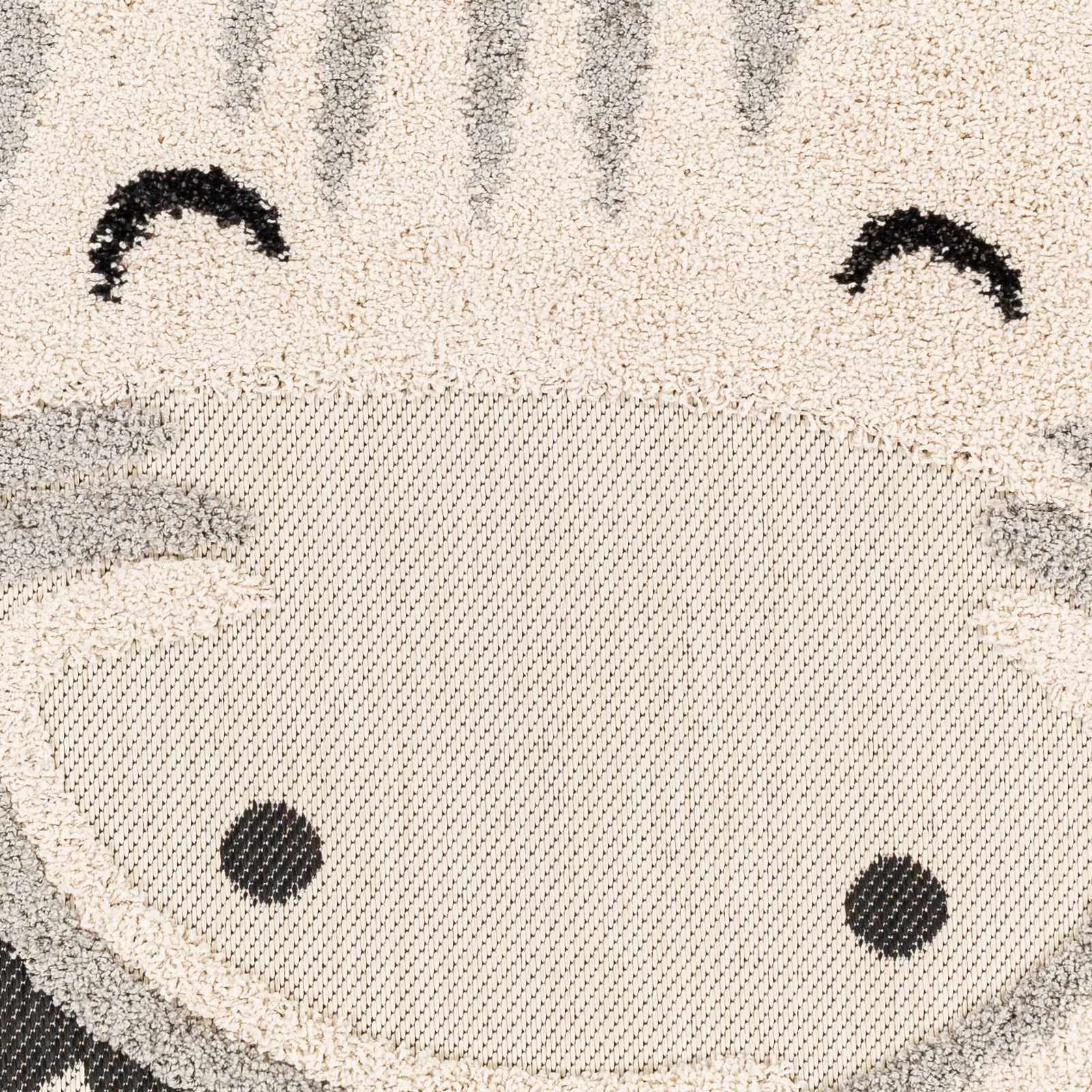 Alfombra infantil con estampado de animales de jirafa y pajarita - Oferta especial