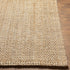 Alfombra de yute con textura natural Dinah