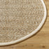 Alfombra de yute con textura natural Dinah