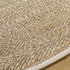 Alfombra de yute con textura natural Dinah