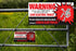 Natural Selection Electric Fence Warning Sign