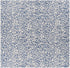 Alfombra de alto rendimiento con estampado de leopardo azul de Skipsea