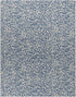 Alfombra de alto rendimiento con estampado de leopardo azul de Skipsea