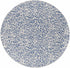 Alfombra de alto rendimiento con estampado de leopardo azul de Skipsea