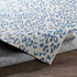 Alfombra de alto rendimiento con estampado de leopardo azul de Skipsea