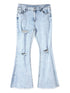 Mid Rise Flare Jeans