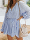 Button-Front Pleated Romper