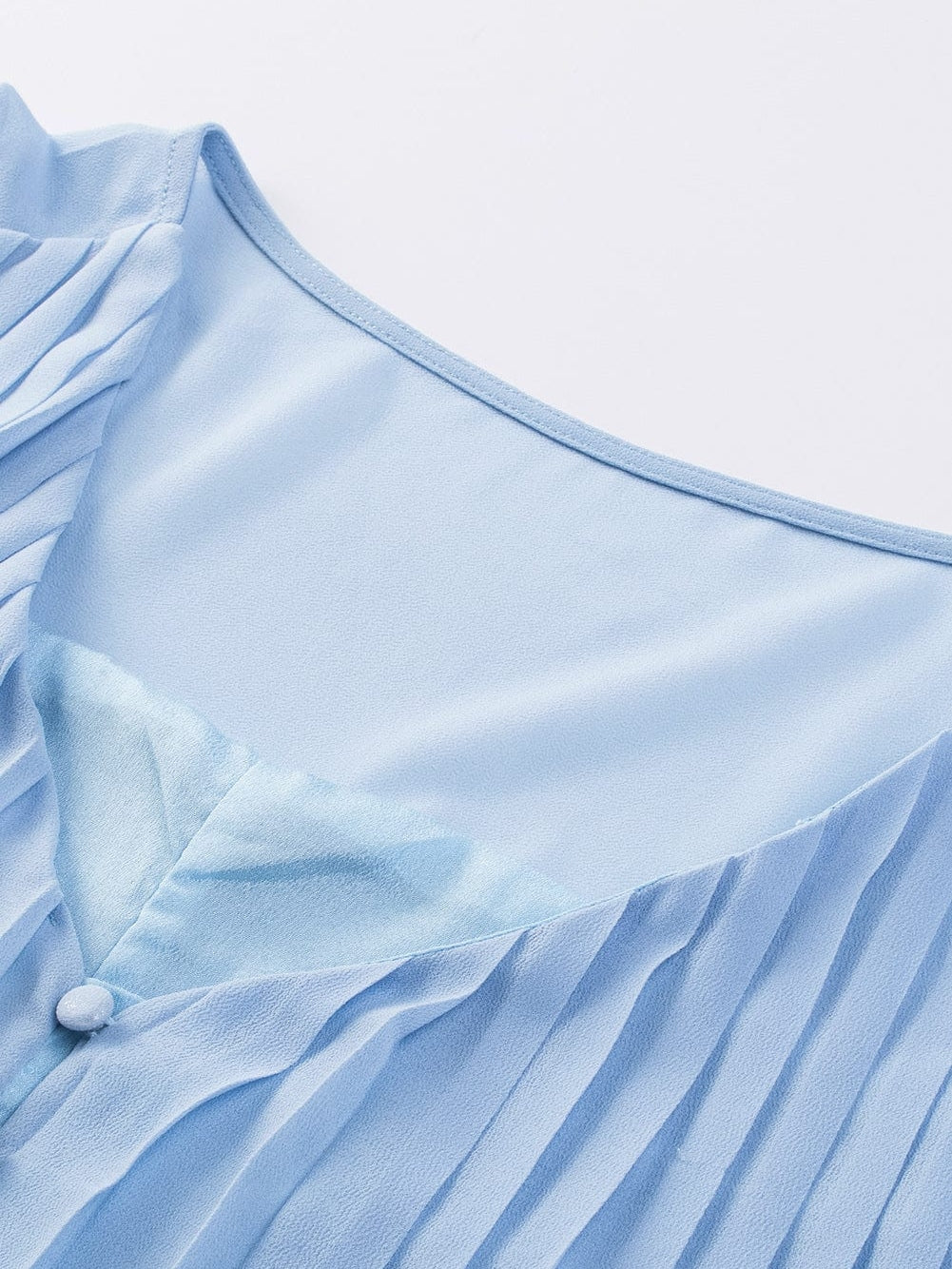 Button-Front Pleated Romper
